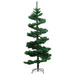 HKH Árvore de Natal Rotativa Pré-Iluminada + Suporte Verde em PVC