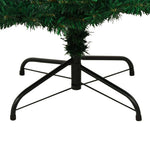 HKH Árvore de Natal Rotativa Pré-Iluminada + Suporte Verde em PVC