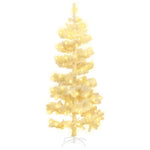 HKH Árvore de Natal Rotativa Pré-Iluminada + Suporte Branco em PVC