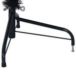 HKH Meia Árvore de Natal Artificial com Suporte Preto em PVC