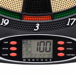 HKH Jogo de Dardos Elétrico com Dardos 37 cm - Preto