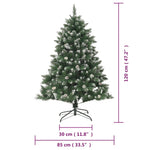 HKH Árvore de Natal Artificial com Suporte em PVC