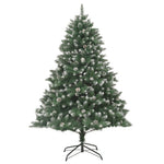 HKH Árvore de Natal Artificial com Suporte em PVC