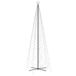 HKH Árvore de Natal em Cone com 1400 Luzes LED - Branco Quente