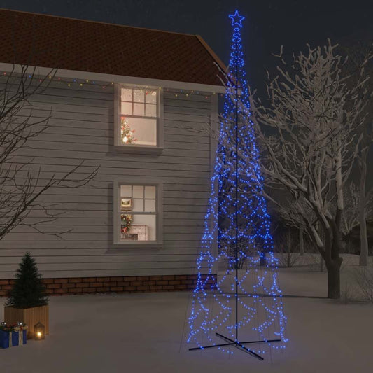 HKH Árvore de Natal em Cone com 3000 Luzes LED - Azul