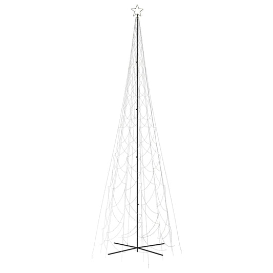 HKH Árvore de Natal em Cone com 3000 Luzes LED - Branco Quente