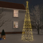 HKH Árvore de Natal em Cone com 3000 Luzes LED - Branco Quente