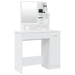 HKH Tocador con espejo Color - 86,5x35x136 Cm - Blanco