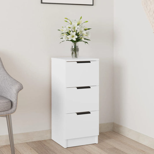 HKH Aparador en derivados de Madera 30 X 30 X 70 Cm - Blanco