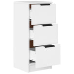 HKH Aparadores 2 Peças em derivados de Madeira 30 X 30 X 70 Cm - Branco