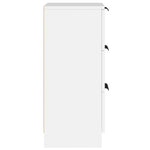 HKH Aparadores 2 Peças em derivados de Madeira 30 X 30 X 70 Cm - Branco