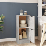 Aparador HKH en derivados de madera 30 x 30 x 70 cm - Gris Cemento