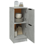 Aparador HKH en derivados de madera 30 x 30 x 70 cm - Gris Cemento
