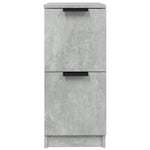 Aparador HKH en derivados de madera 30 x 30 x 70 cm - Gris Cemento