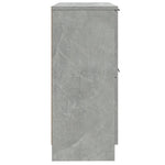 Aparador HKH en derivados de madera 30 x 30 x 70 cm - Gris Cemento