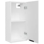 HKH Armario de Baño con Espejo - 32x20x67 Cm - Blanco