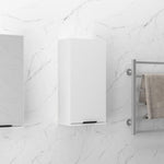HKH Armario de Baño con Espejo - 32x20x67 Cm - Blanco
