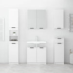 Mueble de baño HKH - 32x34x188,5 cm - Blanco