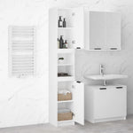 Mueble de baño HKH - 32x34x188,5 cm - Blanco