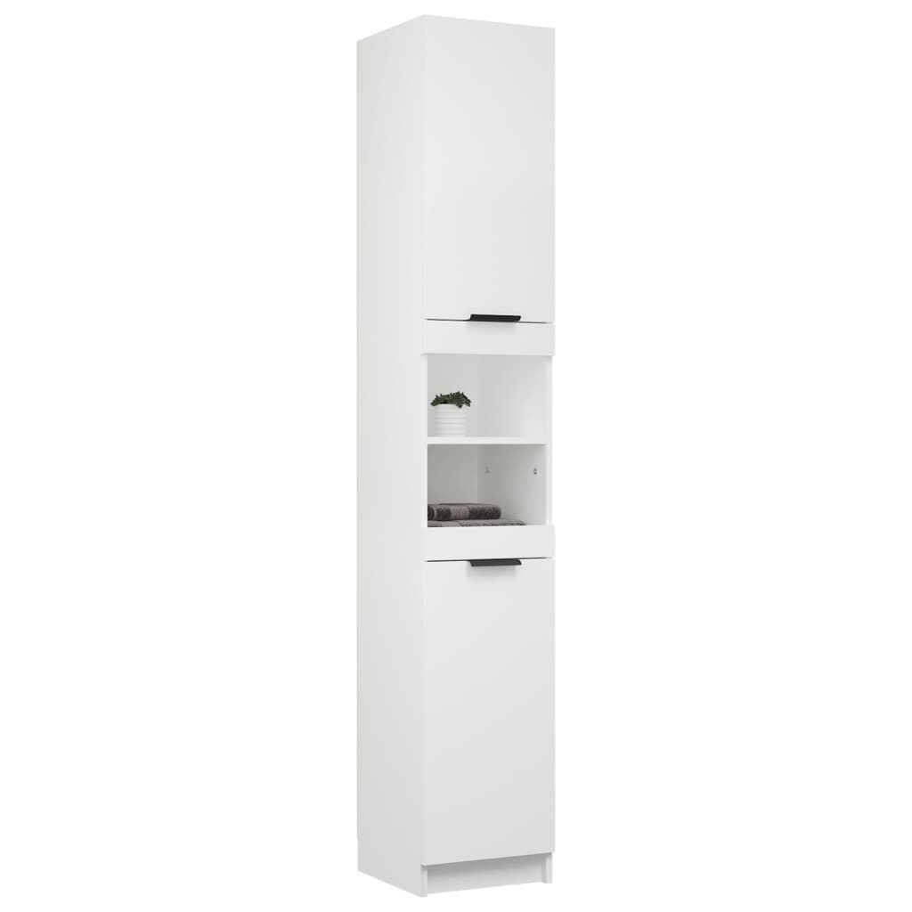Mueble de baño HKH - 32x34x188,5 cm - Blanco