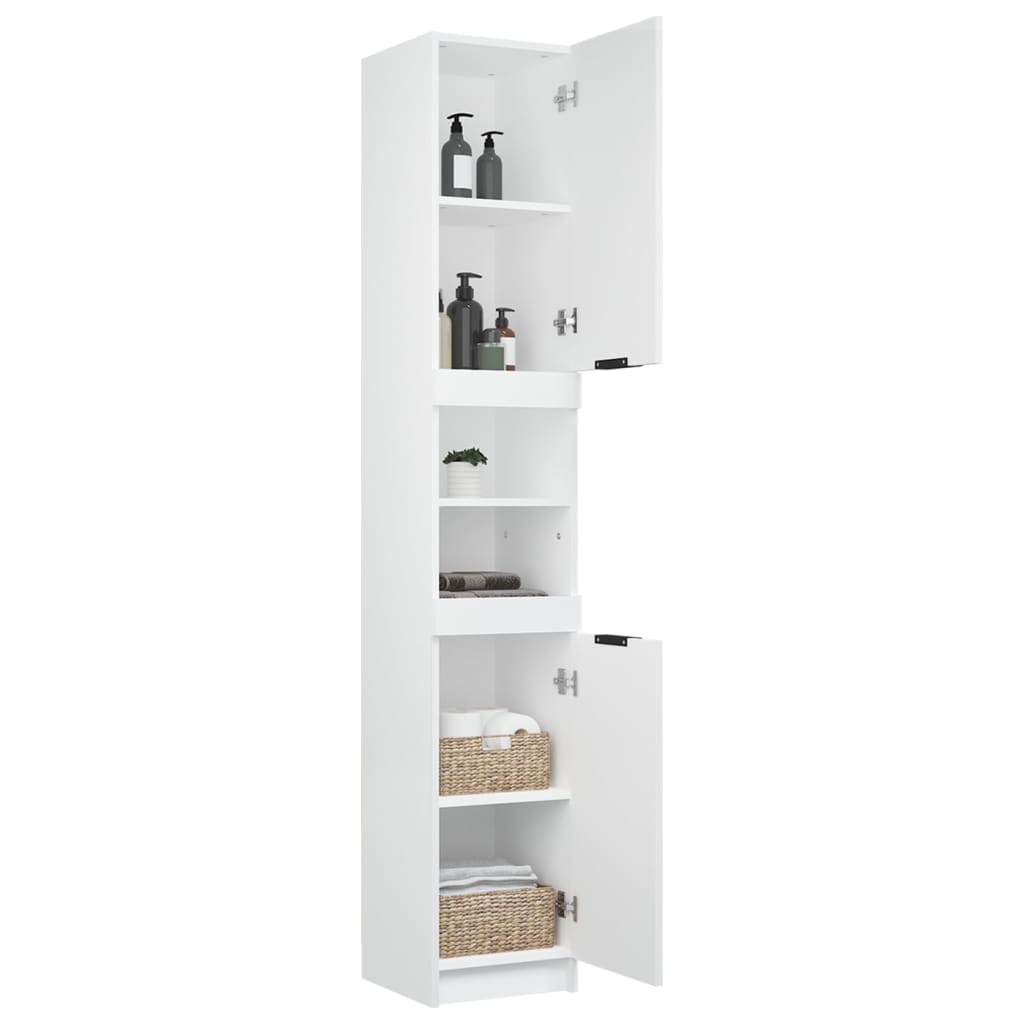Mueble de baño HKH - 32x34x188,5 cm - Blanco