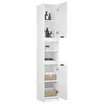 Mueble de baño HKH - 32x34x188,5 cm - Blanco