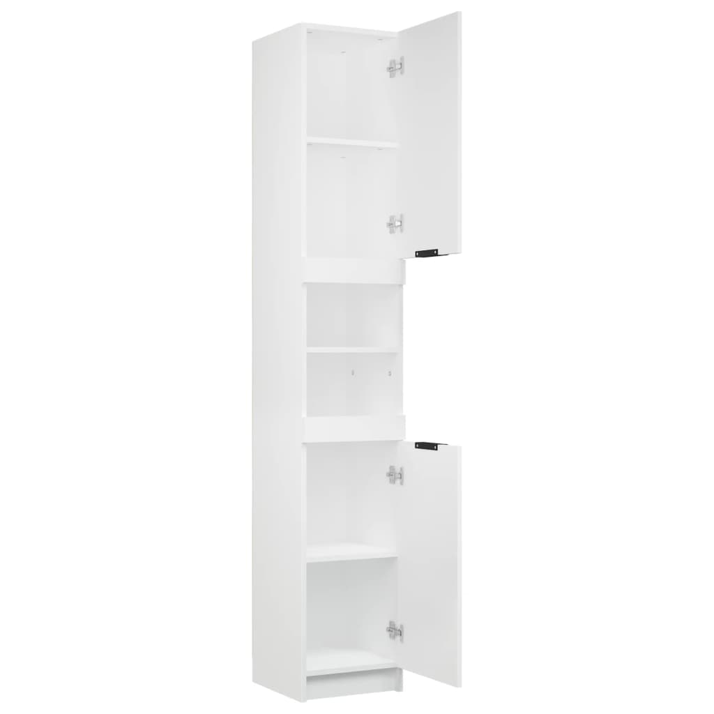 Mueble de baño HKH - 32x34x188,5 cm - Blanco