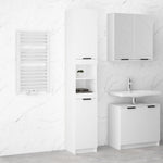 Mueble de baño HKH - 32x34x188,5 cm - Blanco