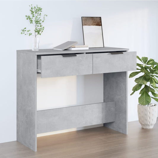 Mesa auxiliar HKH en derivados de madera - Gris Cemento