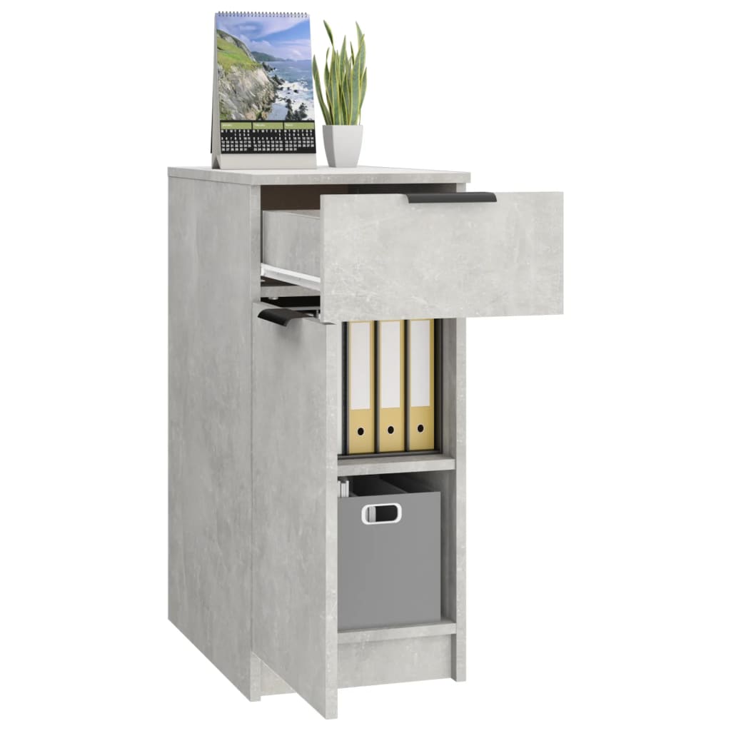 HKH Mueble Archivador de Cemento - 33,5x50x75cm - Gris