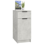 HKH Mueble Archivador de Cemento - 33,5x50x75cm - Gris