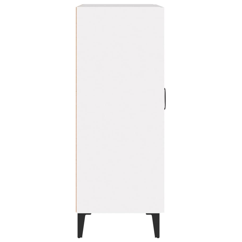 HKH Aparador Clássico em derivados de Madeira, Ferro 69,5 X 34 X 90 Cm - Branco