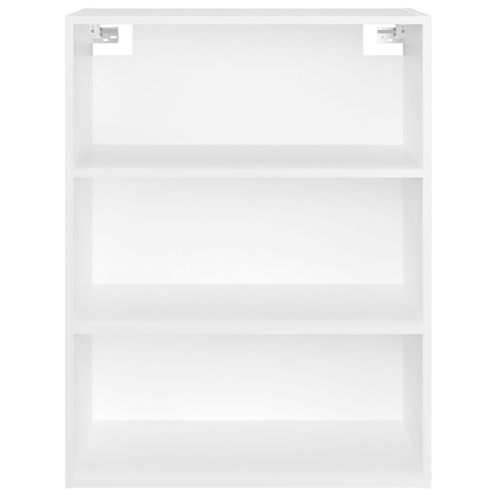 HKH Armário de Parede Suspenso em derivados de Madeira 69,5 X 32,5 X 90 Cm - Branco