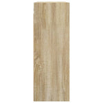 HKH Armario de Pared Suspendido en derivados de Madera 69,5 X 32,5 X 90 Cm - Roble Sonoma