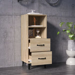 Aparador Clásico HKH en derivados de Madera 34,5 X 34 X 90 Cm - Roble Sonoma