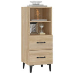 Aparador Clásico HKH en derivados de Madera 34,5 X 34 X 90 Cm - Roble Sonoma