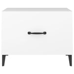 HKH Mesa de Centro com Pernas de Branco em Metal