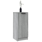 Aparador HKH de madera prensada con una puerta 30 x 30 x 70 cm - Sonoma gris