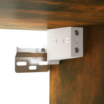 HKH Armario de Pared para Baño en Roble Ahumado - 32x20x67 Cm