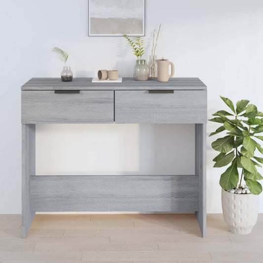 HKH Mesa auxiliar de madera manufacturada - Gris