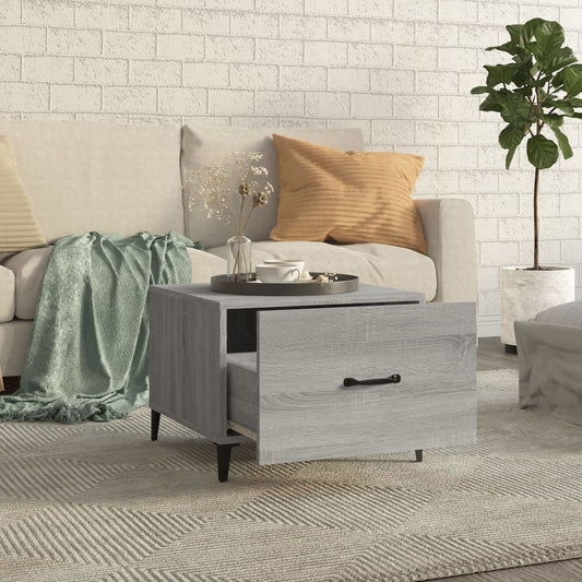 Mesa de centro HKH con patas de metal Sonoma Grey