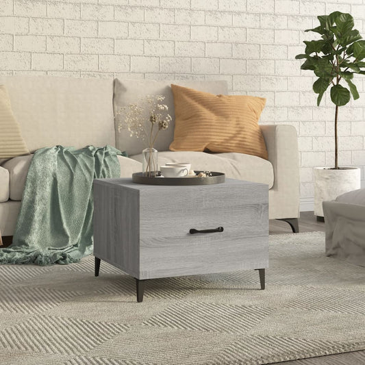Mesa de centro HKH con patas de metal Sonoma Grey
