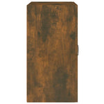 HKH Armario de Pared en Roble Ahumado - 60x31x60 Cm