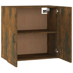 HKH Armario de Pared en Roble Ahumado - 60x31x60 Cm