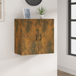 HKH Armario de Pared en Roble Ahumado - 60x31x60 Cm