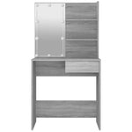 HKH Tocador con Leds Sonoma - 74,5x40x141 Cm - Gris