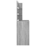 HKH Tocador con Leds Sonoma - 74,5x40x141 Cm - Gris