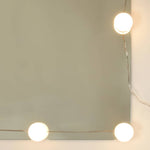 HKH Tocador con Leds Sonoma - 74,5x40x141 Cm - Gris