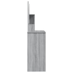 Tocador HKH con espejo color Sonoma - 86,5x35x136 Cm - Gris