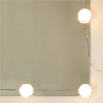 HKH Conjunto Toucador C/ Leds em Cimento - Cinza